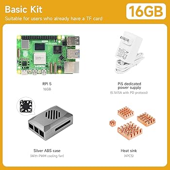 新品未使用　ラズベリーパイ5 16G Amazon.co.jp: ラズベリーパイ5 16GB RAM開発キット日本技適取得